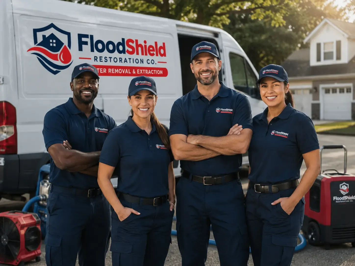 Flood Damage Restoration company in Gibson, NC